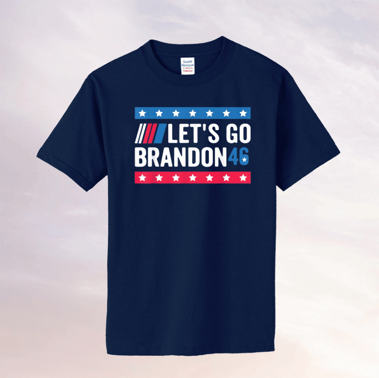 Let's Go Brandon Tee Conservative Anti Liberal US Flag 2021 TShirt