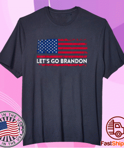 Let's Go Brandon US Flag 2021 TShirt