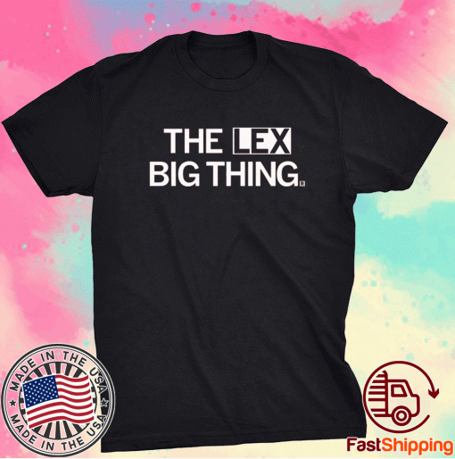 Nebraska Volleyball The Lex Big Thing 2021 TShirt