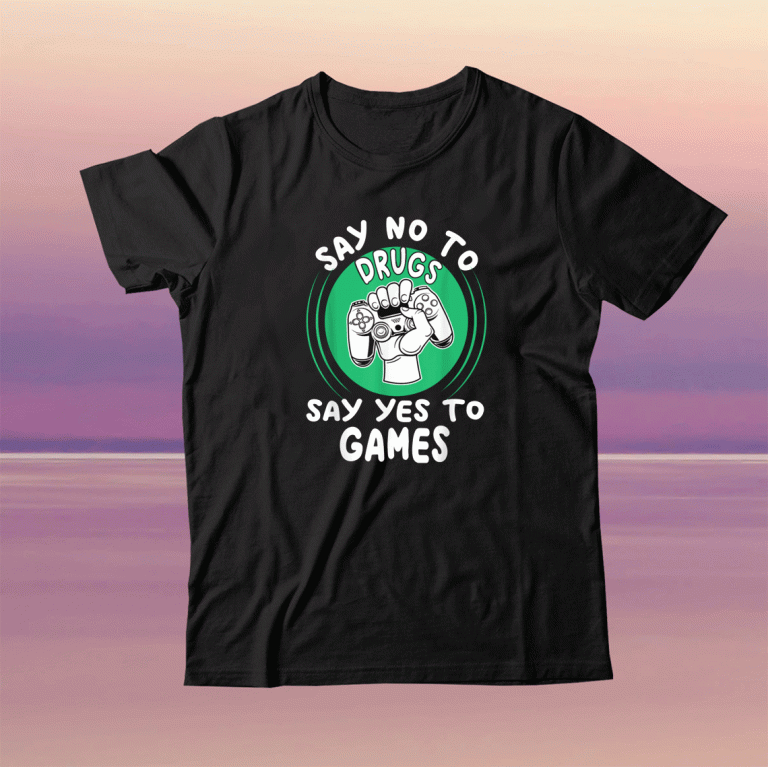 Red Ribbon Squad Week Say No To Say Yes To Video Games 2021 Shirts