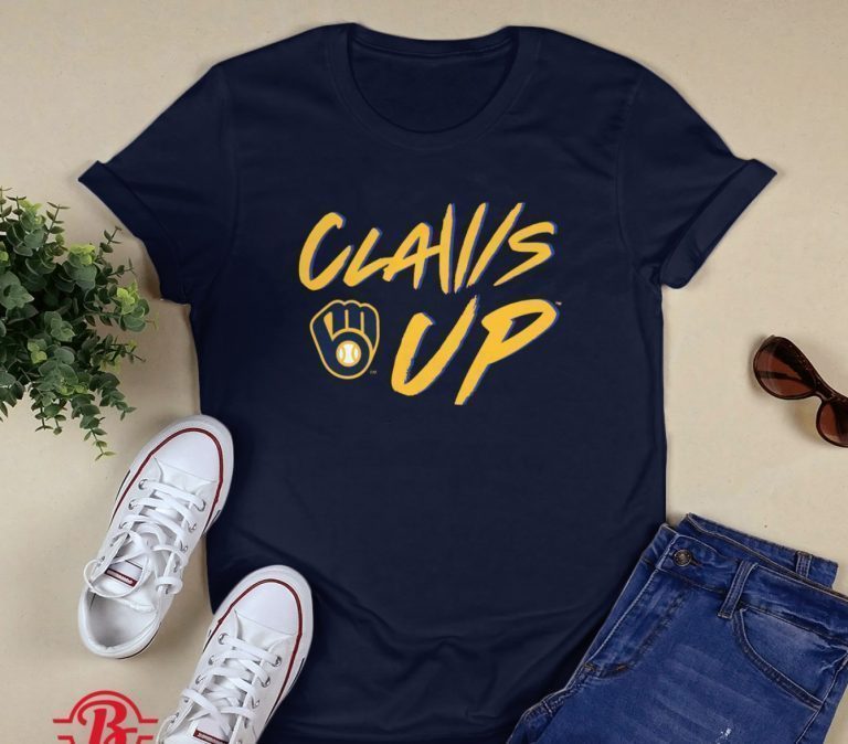 Official Milwaukee Brewers Claws Up T-Shirt