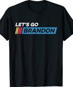 Let's Go Brandon Joe Biden Chant Fake News Strikes Again Vintage TShirt