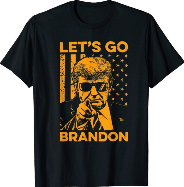 Halloween Lets Go Brandon Trump With America Flag 2021 Shirts