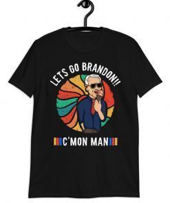 Let's Go Brandon FJB Chant Parody TShirt Racing Fans FJB Funny Biden Shirt Pro America Anti-Biden C'mon Man Shirt