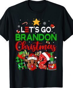 Let's Go Brandon Christmas Biden TShirt