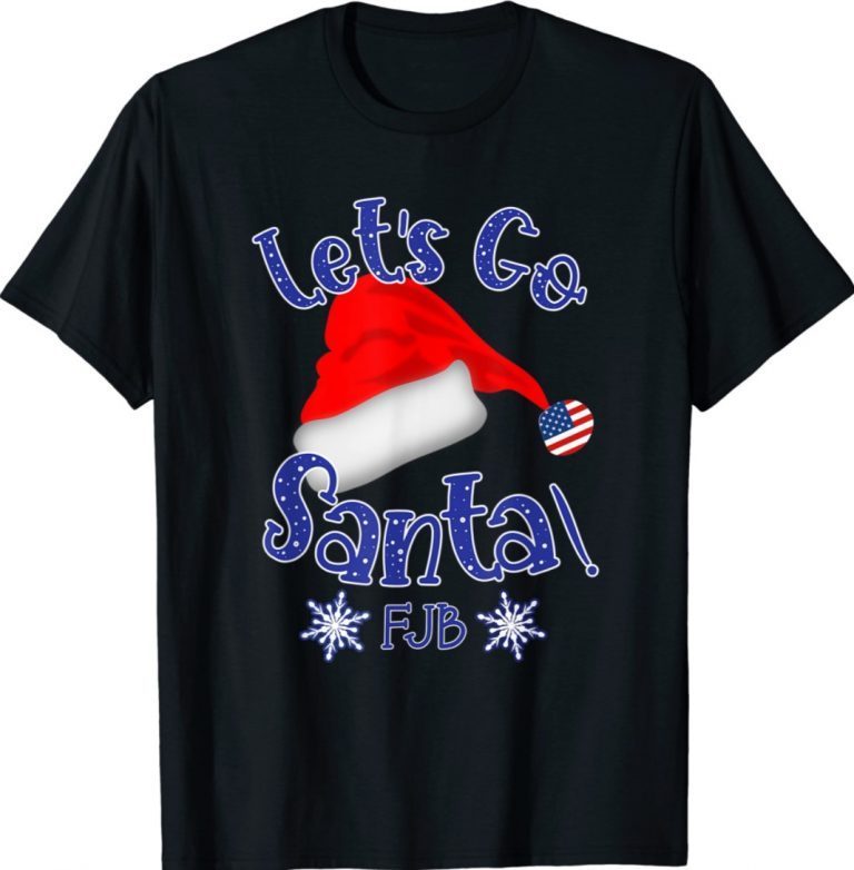 Lets Go Brandon Let's Go Santa Christmas Eve Holiday 2021 TShirt