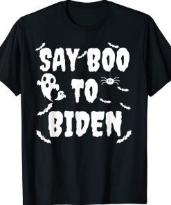 Say Boo To Biden Halloween Anti-Biden Impeach 46 Shirt