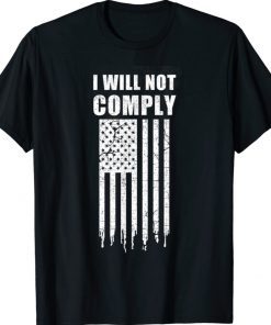 Defiant Patriot Conservative Medical Freedom 2021 TShirt