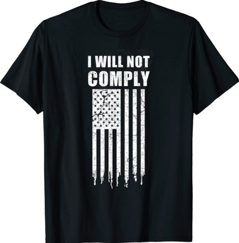 Defiant Patriot Conservative Medical Freedom 2021 TShirt