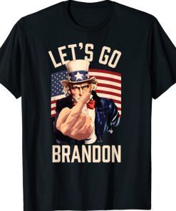 Funny Let's Go Brandon Uncle Sam Fuck TShirt