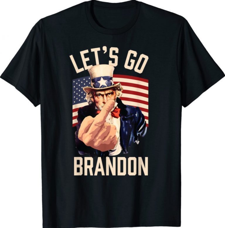 Funny Let's Go Brandon Uncle Sam Fuck TShirt