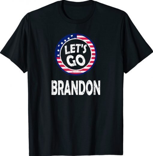 Let's Go Brandon Anti Biden Liberal US Flag Vintage Shirts