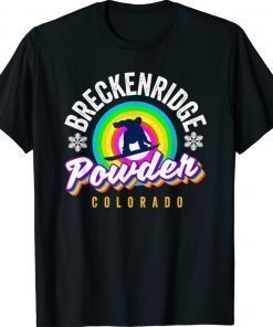 Snowboard Breckenridge Colorado Rad Breck CO Snowboarder T-Shirt