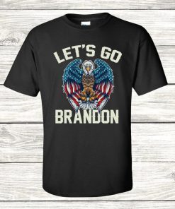 Let's Go Brandon Eagle Flag Vintage TShirt