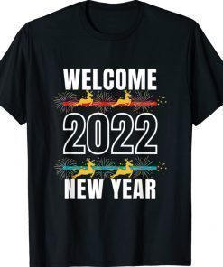 Welcome Happy New Year Eve Party Supplies 2021 Shirts