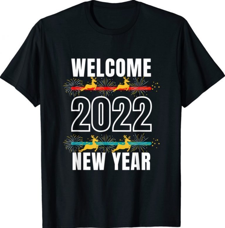 Welcome Happy New Year Eve Party Supplies 2021 Shirts