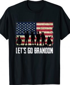 Let’s Go Brandon US Flag Veterans TShirt