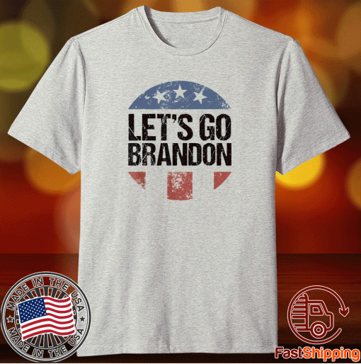 Tee Shirt Let's Go Brandon Joe Biden Chant