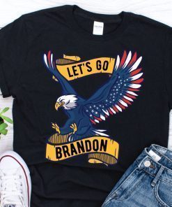 Let's Go Brandon Shirt, Awakened Patriot, Let's Go Brandon Eagle Shirt Conservative Shirt