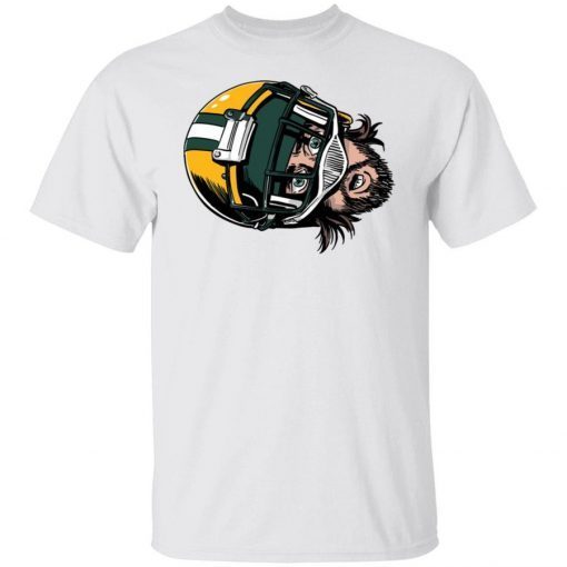 Aaron Rodgers Face Green Unisex TShirt