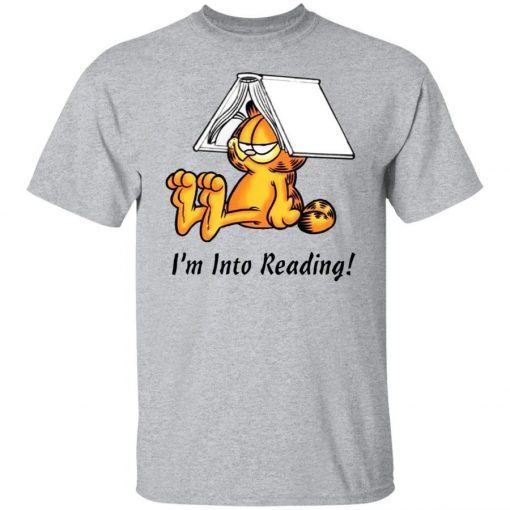 Shan Horan I’m Into Reading Garfield Unisex TShirt