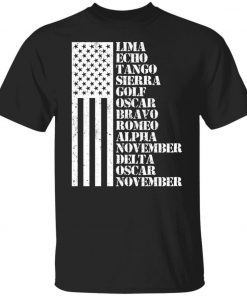 Lima echo tango sierra golf oscar bravo romeo alpha november 2021 shirts