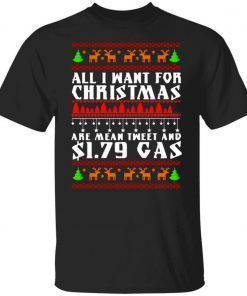 All I Want For Christmas Are Mean Tweet Classic Shirt