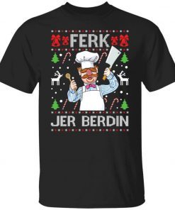 Vintage Ferk Jer Berdin Christmas TShirt