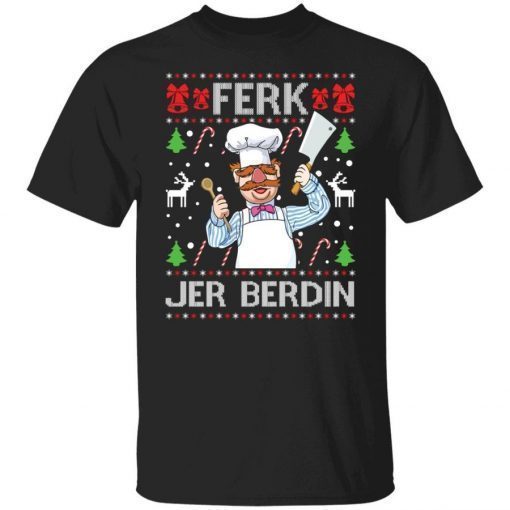 Vintage Ferk Jer Berdin Christmas TShirt