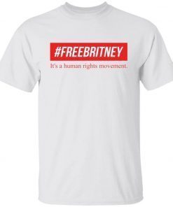 #FreeBritney it’s a human rights movement unisex tshirt