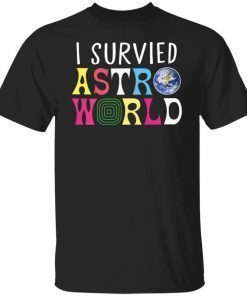Vintage I Survived Astroworld Shirts