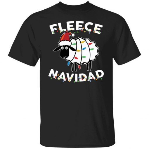 Sheep fleece Navidad Christmas Xmas T-Shirt