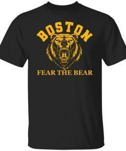 Boston fear the bear 2021 tshirt