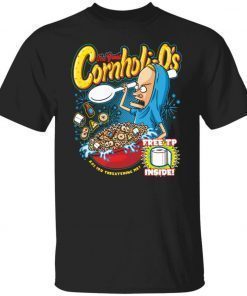 The great Cornholio Beavis free top inside toilet paper tee shirt