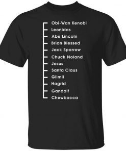 Obi Wan Kenobi Leonidas Abe Lincoln Jack Sparrow 2022 Shirts