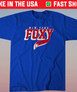 Adam Fox Foxy New York 2021 TShirt