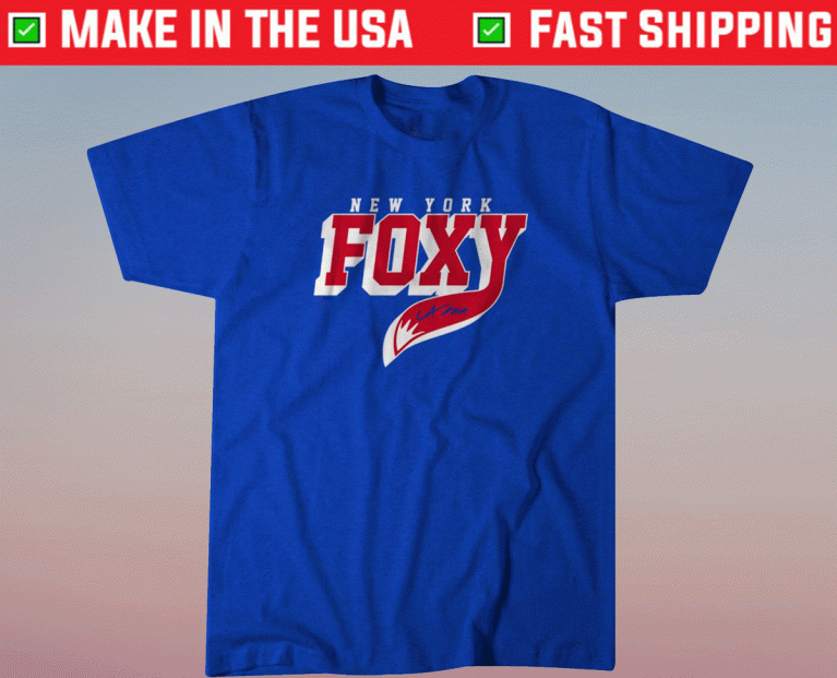 Adam Fox Foxy New York 2021 TShirt