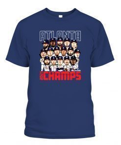 Atlanta Braves World Series Champions Roster Unisex TShirt