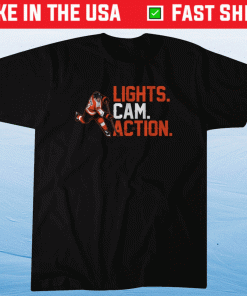 Cam Atkinson Lights Cam Action Tee Shirt