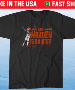 Denzel Ward Warden On Duty 2021 TShirt