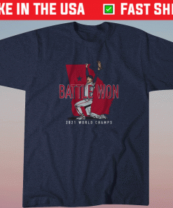 Freddie Freeman Battle Won ATL Champions T-Shirt