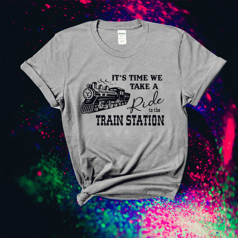 I need you to take Brandon to the train station Dutton Farm Shirts