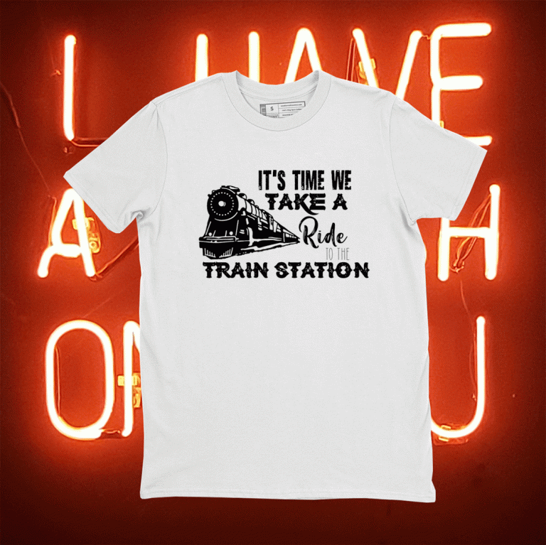 Yellowstone Train Station Tours Team RIP Vintage TShirt