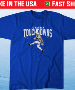 Official Jonathan Taylor Touchdowns T-Shirt