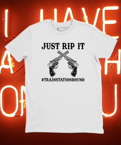 Just Rip It Train Station Bound Yellowstone Vintage TShirt