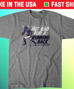 Lamar Jackson Not Bad For A Running Back 2021 TShirt