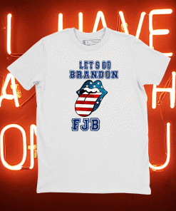 Vintage Let’s Go Brandon Rolling Stone American Flag TShirt