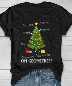 Geometry Christmas Tree Xmas 2021 TShirt