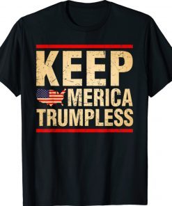 Vintage Keep America Trumpless US TShirt