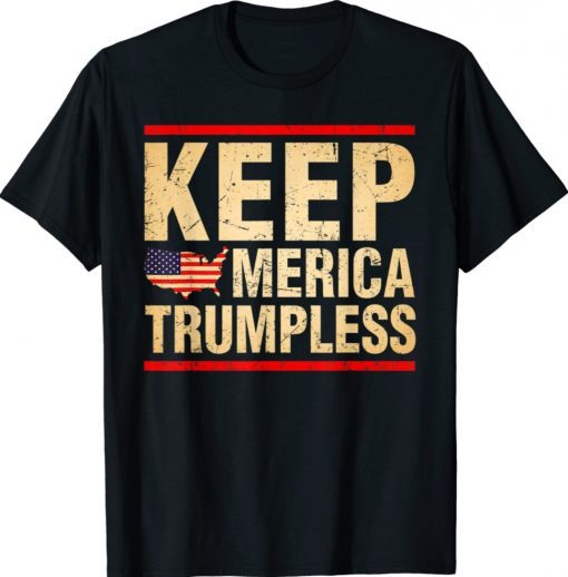 Vintage Keep America Trumpless US TShirt